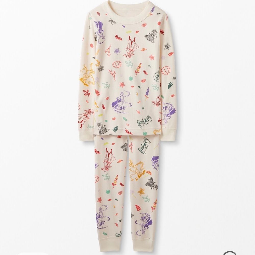 Hanna Andersson Frozen II long Johns 80cm 18-24mos